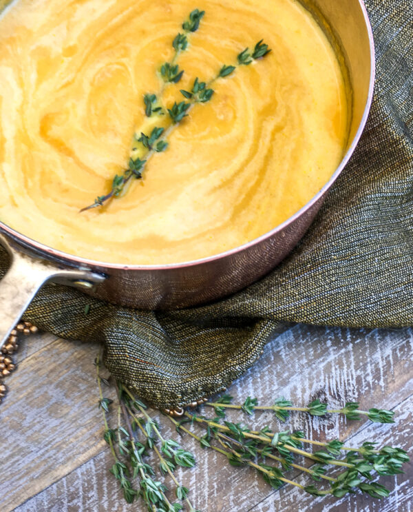 Creamy Carrot & Ginger Soup – Live Remedy